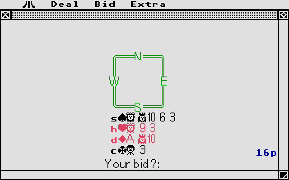 ST-Bridge atari screenshot